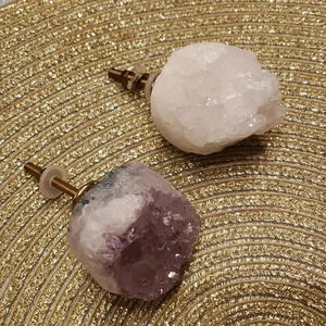 Set of two Cristales holders for furniture Brand new